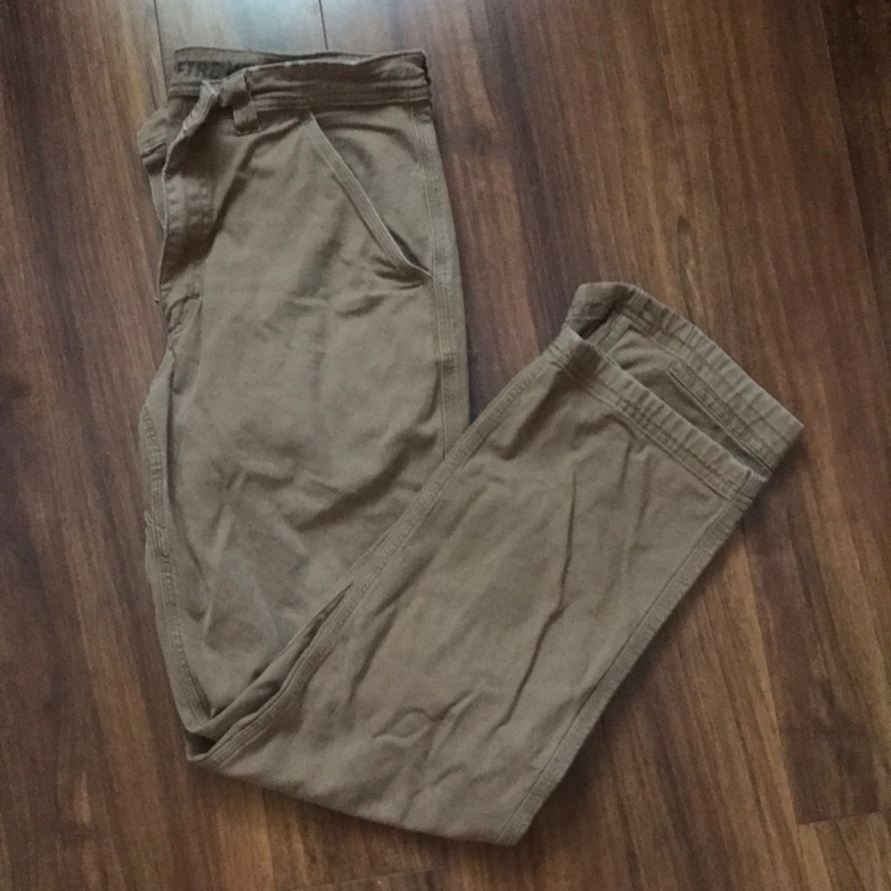 Duluth trading co khaki flex fire hose pants